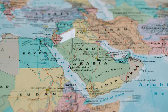 map saudi arabien